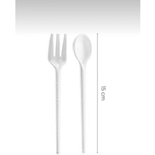 Pucutun 1260 ml 3 Katlı 6 Bölmeli Bpa'sız Pp Plastik Sefer Taşıma ve Beslenme Çantası, Kilitli Bento Lunch Box, Mikrodalgaya Uygun, Çatal ve Kaşık Dahil (Krem)