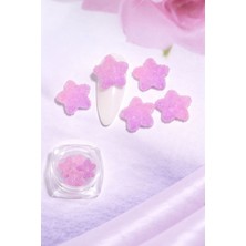 Born Pretty Candy Glow 3D Sugar Star Nail Charm – Pink Lilac No:15