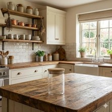 Pucutun Ahşap Kapaklı 6X12 cm Cam Kavanoz Seti | Hava Geçirmez Bambu Kapaklı Baharatlık | Mutfak Düzenleyici Erzak Saklama Kabı | Silindir Şeffaf Saklama Kutusu