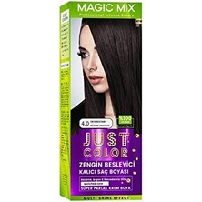 Pucutun Procsın Magic Mix Color Kıt Parlak ve Canlı 4.0 Orta Kestane Kalıcı Saç Boyası