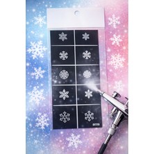 Born Pretty Pro Art Airbrush Nail Stencil Series No:01