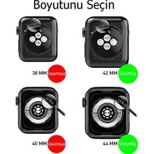 Pucutun Uyumlu Silikon Kayış 42-44-45-46-49MM Terletmeyen Yumuşak Spor Günlük Kullanım Band