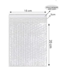 Pucutun Balonlu Torba Bantlı 15X20 +5 (10ADET) Baloncuklu Torba