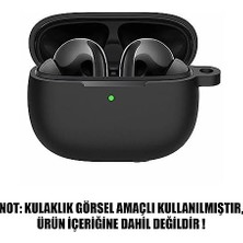 Pucutun Freebuds Se 4 Anc Mat Silikon Için Kılıf Siyah [freebuds Se 4 Anc ile Uyumlu Kılıf - Siyah]
