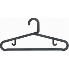 Pucutun Ince Plastik Kıyafet Askısı – Dayanıklı Hafif Esnek, T-Shirt, Gömlek, Ceket, Pantolon ve Elbise Için Slim Askı (Standart, Adet, 10)