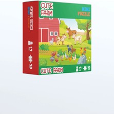 Cute Farm | Kids Puzzle | Çocuk Puzzle | Çocuk Yapboz | 40 Parça