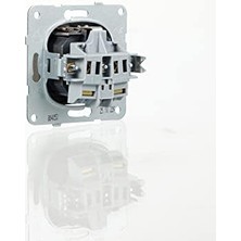 Pucutun Kapakli Toprakli Priz Mekanizma+Düğme Kapak Çabuk Bağlanti Çarpma Karşıtı Çocuk Korumalı