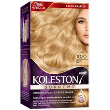 Pucutun Kit 10-0 Çok Açık Sarı Saç Boyası