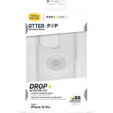 Pucutun 14 Pro Otter+Pop Kılıfı, Darbeye Dayanıklı, Düşmeye Dayanıklı, Popsockets Popgrip'li Koruyucu Kılıf, Askeri Standartlara Göre 3 Kez Test Edilmiştir, Yıldız Tozu