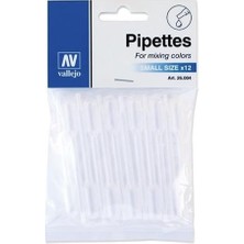 Vallejo 26004 Küçük Boy Pipet, 12 Adet