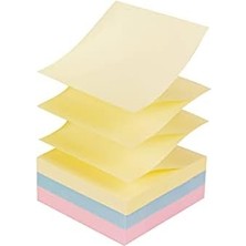 Pucutun Notlar, 3x3 Inç, 12 Ped, Amerika'nın 1 Numaralı Favori Yapışkan Notları, Beachside Café Koleksiyonu, Pastel Renkler, Geri Dönüştürülebilir (R330-12AP)