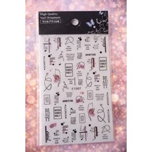 Born Pretty Urban Butterfly & Abstract Nail Art Sticker Series No:06