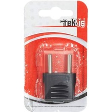 Pucutun 520252 Fiş Amerikan Adaptör, Siyah