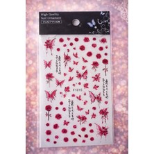 Born Pretty Urban Butterfly & Abstract Nail Art Sticker Series No:09