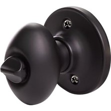 Pucutun 779199 Yumurta Anahtarlı Giriş Kapısı Tokmağı Mat Siyah