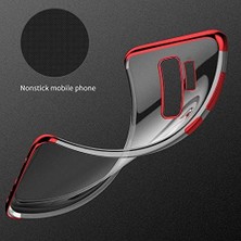 Pucutun Galaxy S9 Kılıf Skyfall Transparent Clear Kırmızı