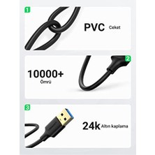Pucutun USB 3.0 USB To USB Data Kablosu, 1 Metre