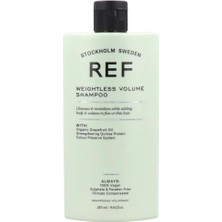Pucutun Reference Of Sweden Ref Stockholm-Ref Weıghtless Volume Shampoo 285 ml Tüm Saç Tipleri Için Hacimlendirici Şampuan