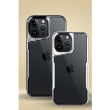 Pucutun 15 Pro Max Kılıf Boyi Silikon Kapak Telefon Kılıfı (Titanyum Gri)