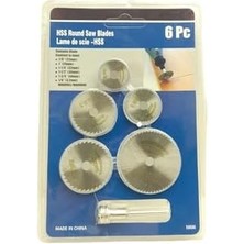 Pucutun 6 Parça Mini Yuvarlak Testere Bıçakları 22-44MM (4172)