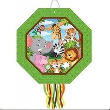Dodomar Pinyata Jungle-Safari Vahşi HAY.42CM Ahş.sop.yeş