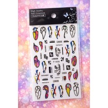 Born Pretty Urban Butterfly & Abstract Nail Art Sticker Series No:01