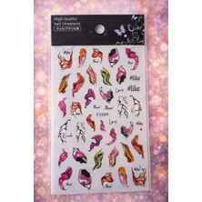 Born Pretty Urban Butterfly & Abstract Nail Art Sticker Series No:08