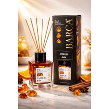 Barca Amber Çubuklu Oda Kokusu (Reed Diffuser) 110 ml – Kalıcı Ortam Kokulandırıcı