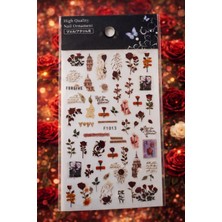 Born Pretty Urban Butterfly & Abstract Nail Art Sticker Series No:03