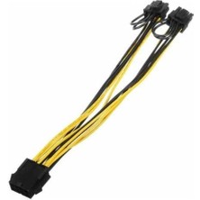Pucutun 8 Pin Power Splitter Pci-E Molex 8 Pin Çift 8pin 6 + 2 Pin Pcı Ex