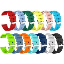 Pucutun Gt3 Pro ile Uyumlu 46 mm 15 Kademeli, Suya Karşı Dayanıklı, Sağlam, Esnek Silikon Gt3 Pro ile Uyumlu Çapraz Silikon Kayış Kordon, Siyah