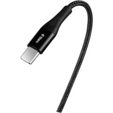 Pucutun Aux - Usb-C Ses Kablosu 100CM Siyah