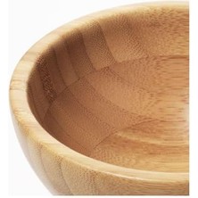 Pucutun Bambu Servis Kasesi Ölçü 12 cm Bambu Çerezlik Kase