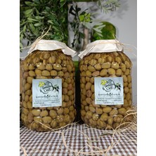 Aydın Yöresi Memecik Cinsi Sofralık Tatlandırılmış Çizik Zeytin (3+3 Kg)