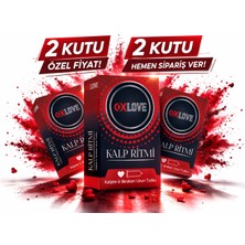 Bezos Oxlove Kalp Ritmi Prezervatif 10’lu 2 Kutu Toplam 20 Adet – Uzun Süreli Güvenli Koruma