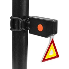 Dream Plus Bisiklet Arka Reflektör Şarjlı Bisiklet Arka Reflektör Tasarımlı LED Işık