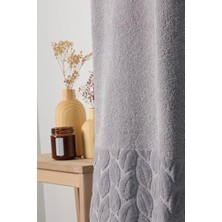 Pucutun Favora Hazal Pamuklu Banyo Havlusu 610 gr Gri