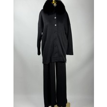 Qupra Siyah Kürklü Takım