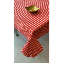 Pucutun Masa Örtüsü Desenli 150 x 180 cm (Kırmızı)