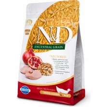 N&d Nd Düşük Tahıllı Tavuk Etli Narlı Kısırlaştırılmış Kedi Maması10 kg