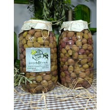 Aydın Yöresi Manzalina Cinsi Sofralık Tatlandırılmış Çizik Zeytin (2+2 Kg)
