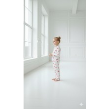 Arn Homewear Kız Çocuk Kiraz Desenli Pijama Takımı
