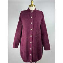 Nuss Bordo Renk Hırka