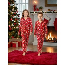 Arn Homewear Penguen Desenli Çocuk Pijama Takımı