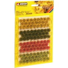 Noch 7011, 104 Adet Xl Çiçeklenen Çimen Kümeleri Diorama Malzemesi