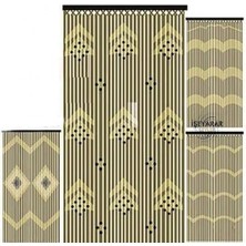abnturk El Işi Naturel Separatör Kapı Dekor Perdesi 90X180CM Dizgisi 27 Sıra Ahşap Boncuklu Kapı Sinekliği