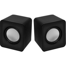 SARVONA Frisby FS-334U-B Siyah 2.0 Hoparlör Sistemi (Usb)