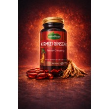 Mindivan Kırmızı Ginseng Içeren Takviye Edici Gıda 60 Kapsül