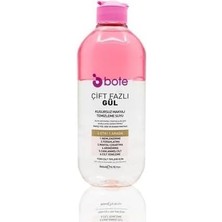 Pucutun Bote Skin Care Çift Fazlı Makyaj Temizleme Suyu 400 ml Gül