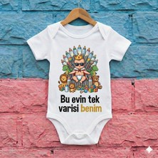 Novera Baby Organik %100 Pamuklu Bebek Zıbın Unisex Bebek Body Evin Varisi